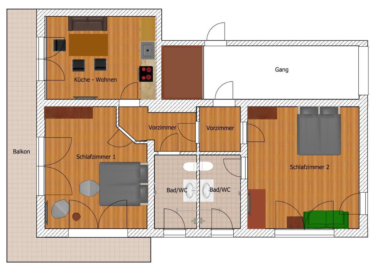 Eiblhof Apartment ชลัดมิง ภายนอก รูปภาพ